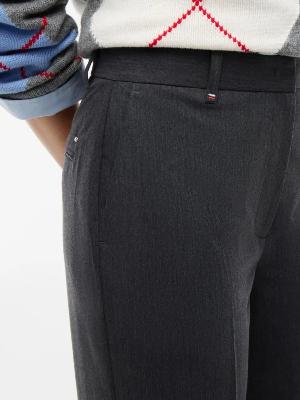 Tommy Hilfiger Pantaloni donna Straight Leg Twill Trousers WW0WW51899P7D