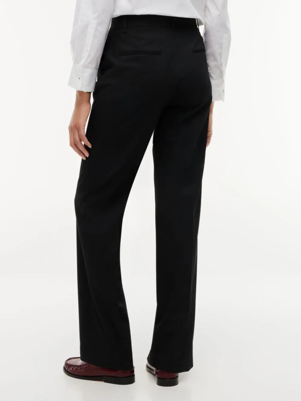 Tommy Hilfiger Pantaloni donna Straight Leg Twill Trousers WW0WW51899BDS