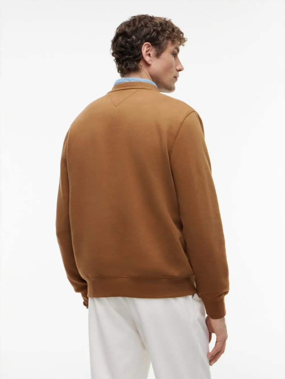 Tommy Hilfiger Felpa uomo Essential Fleece Sweatshirt MW0MW40000GVH