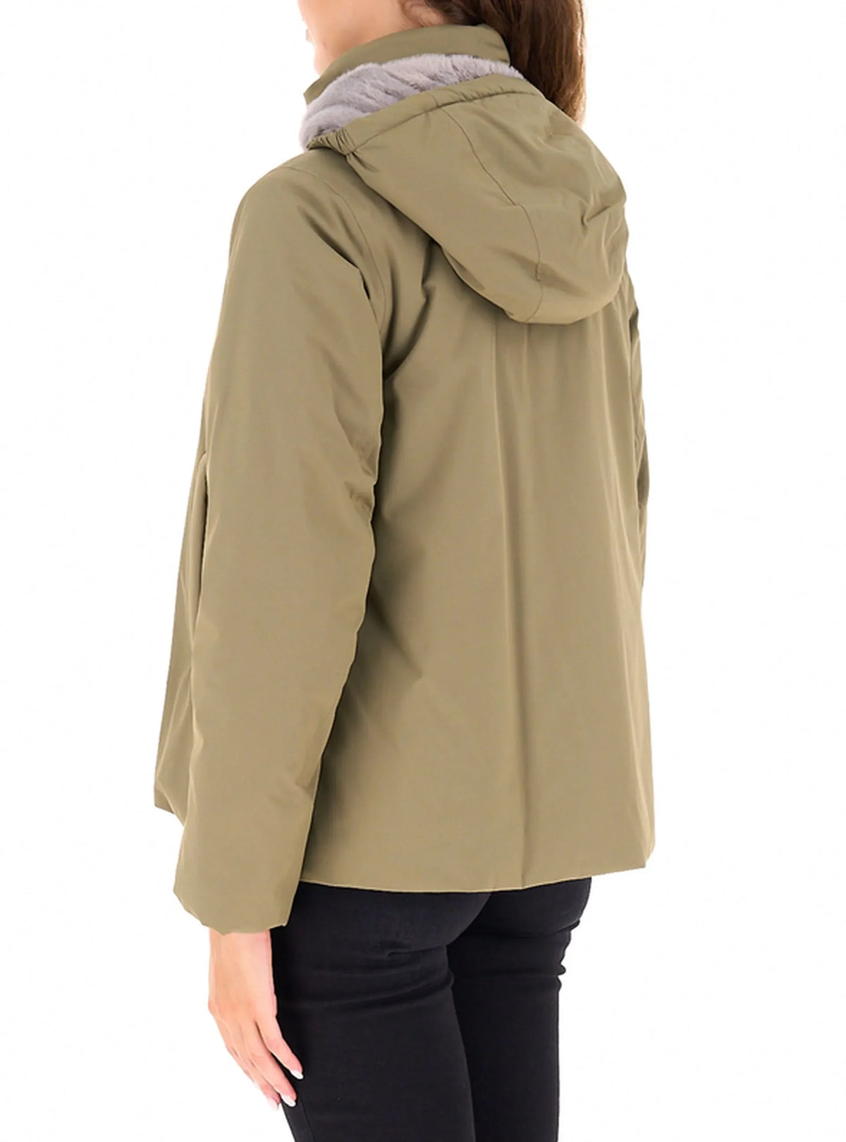 K-way Giubbino donna Sophie Twill Soft Beaver K8144BW-DC9 - immagine 3