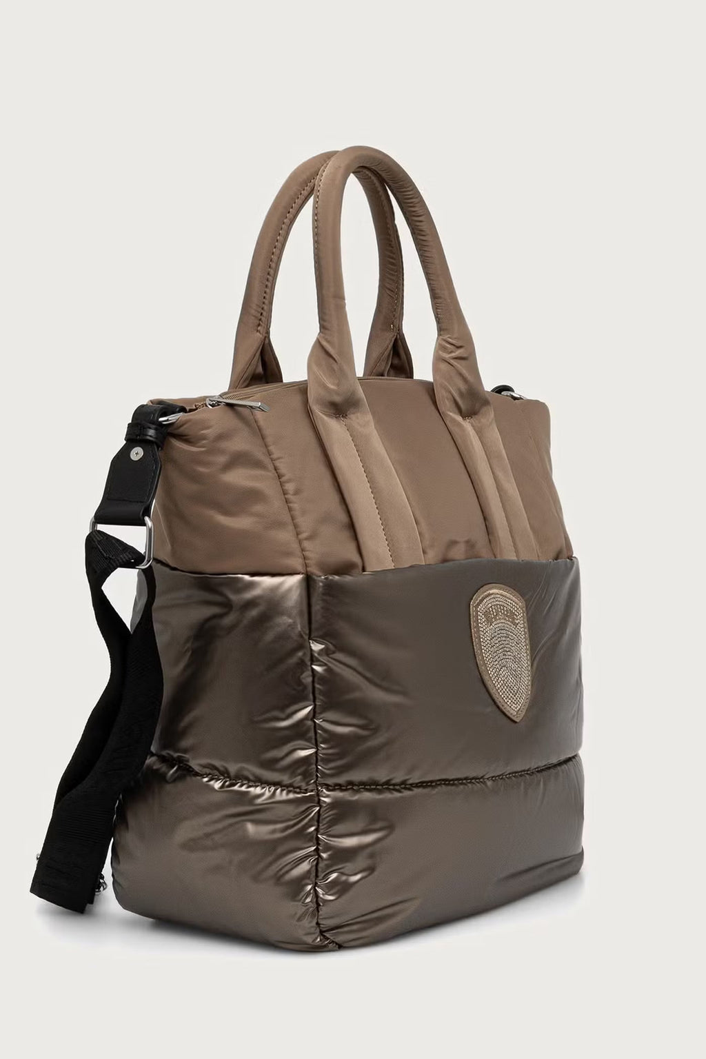 Blauer Borsa donna Polyester nylon tote bag F6QUARTXL01/PAD BEIGE - immagine 2
