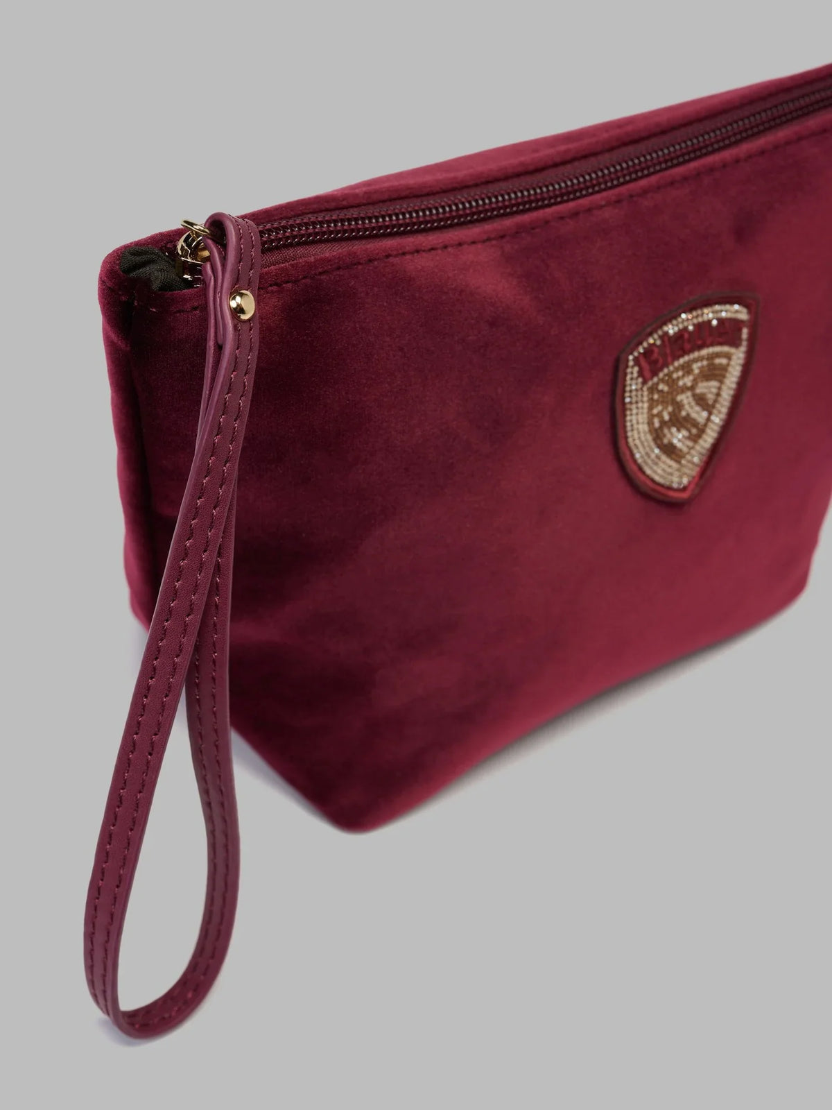 Blauer Borsa pochette donna velvet polyester clutch F6DEBBY01/CLU BORDEAUX - immagine 2