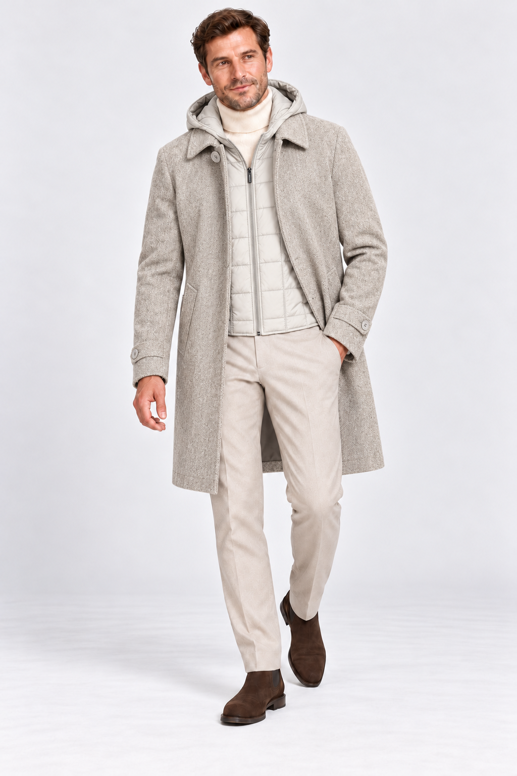 Atpco Cappotto uomo A333MARTINEZJR25 930 - immagine 4