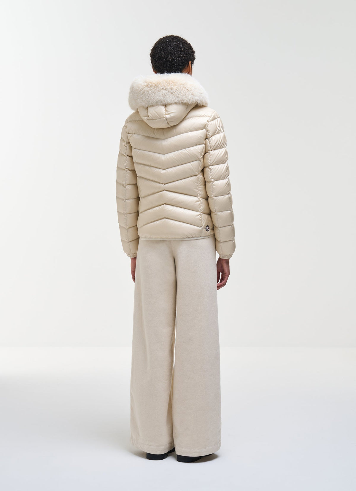 Colmar Piumino donna con cappuccio in pelliccia sintetica 22000019E 2YO 56 - immagine 4