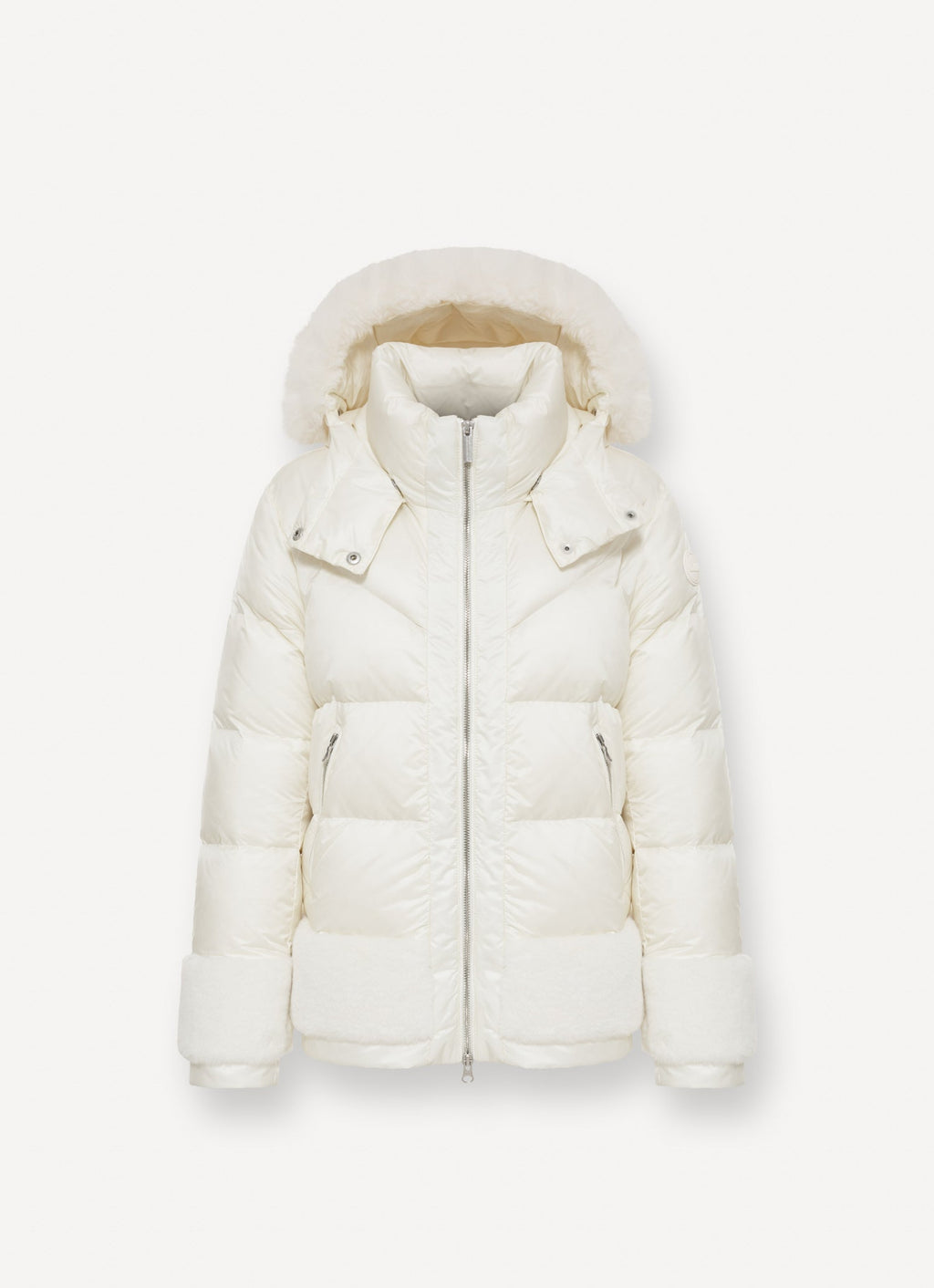 Colmar Piumino donna con inserti in pelliccia sintetica 22000030E 2YO 624 - immagine 5