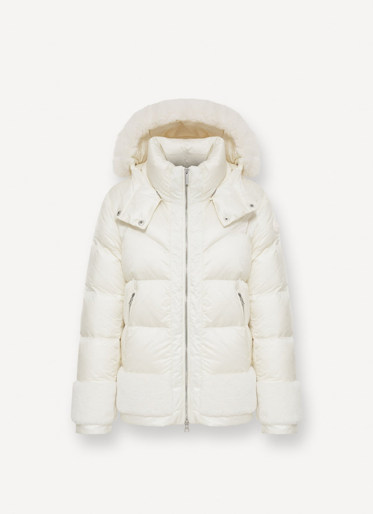 Colmar Piumino donna con inserti in pelliccia sintetica 22000030E 2YO 624 - immagine 5