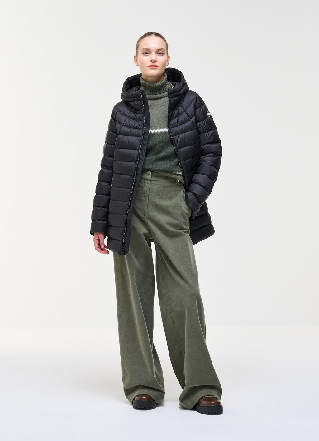 Colmar Piumino donna svasato con cappuccio 22000033E 2YO 99 - immagine 1