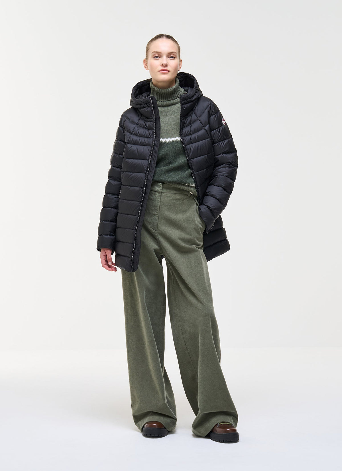 Colmar Piumino donna svasato con cappuccio 22000033E 2YO 99 - immagine 1