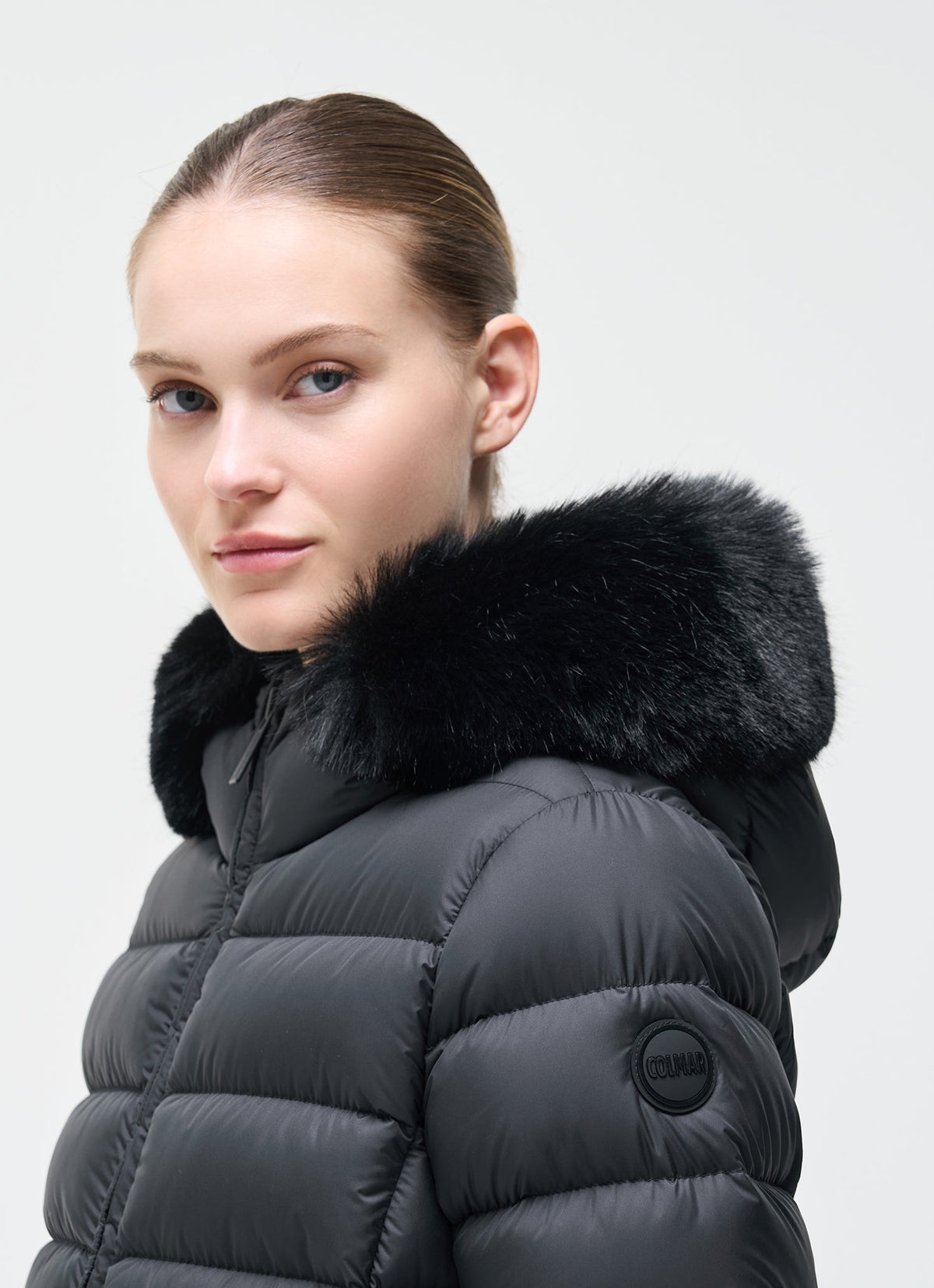 Colmar Piumino donna opaco con pelliccia sintetica 22000039E 2XX 99 - immagine 3