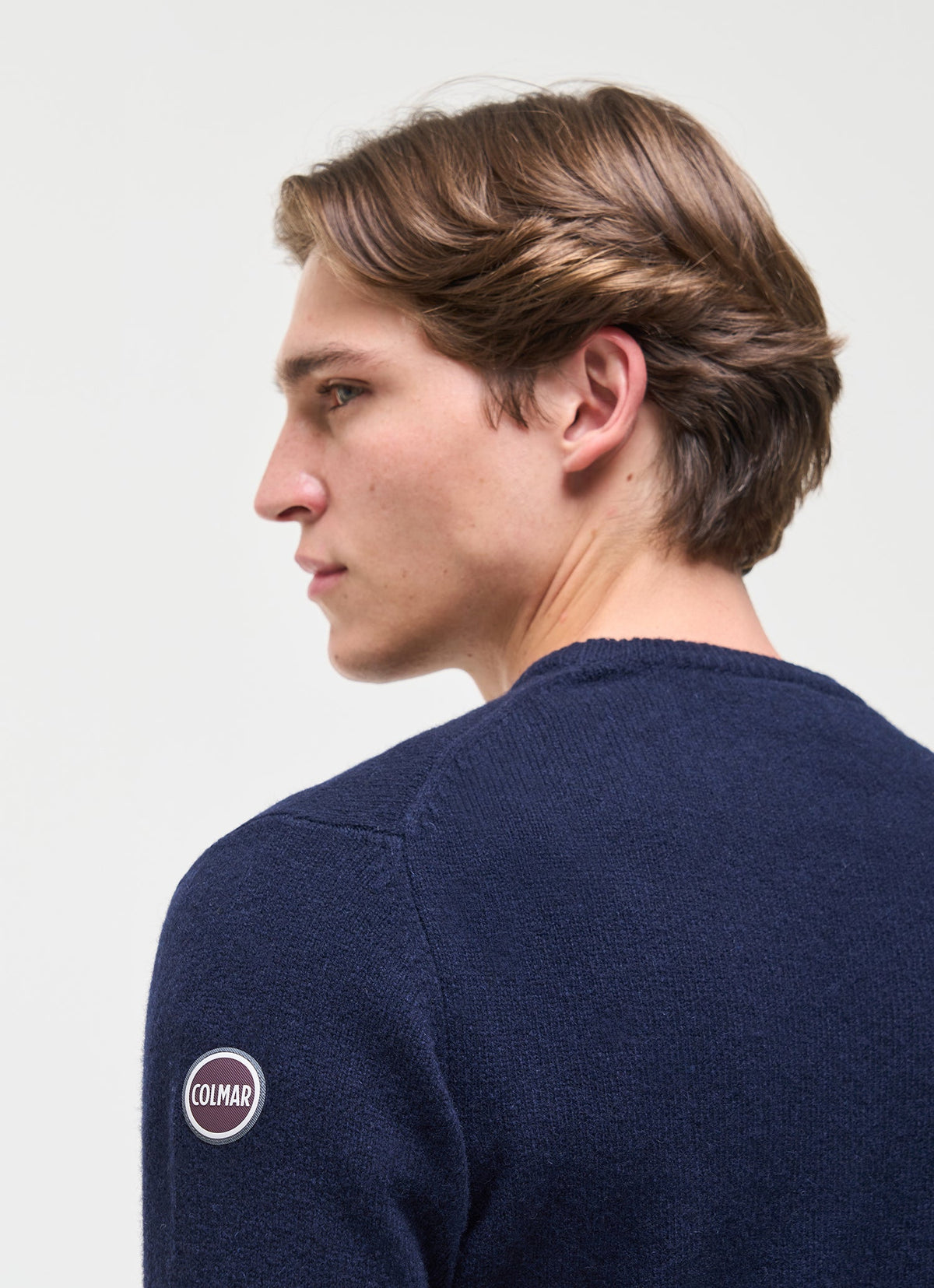 Colmar Maglia uomo Pullover logato in lana 44000053R 2IJ 68 - immagine 3