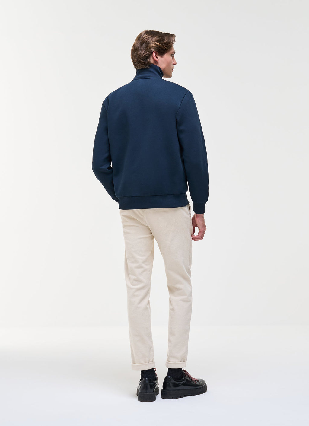 Colmar Felpa uomo full zip in cotone 62000003R 1WX 68 - immagine 4