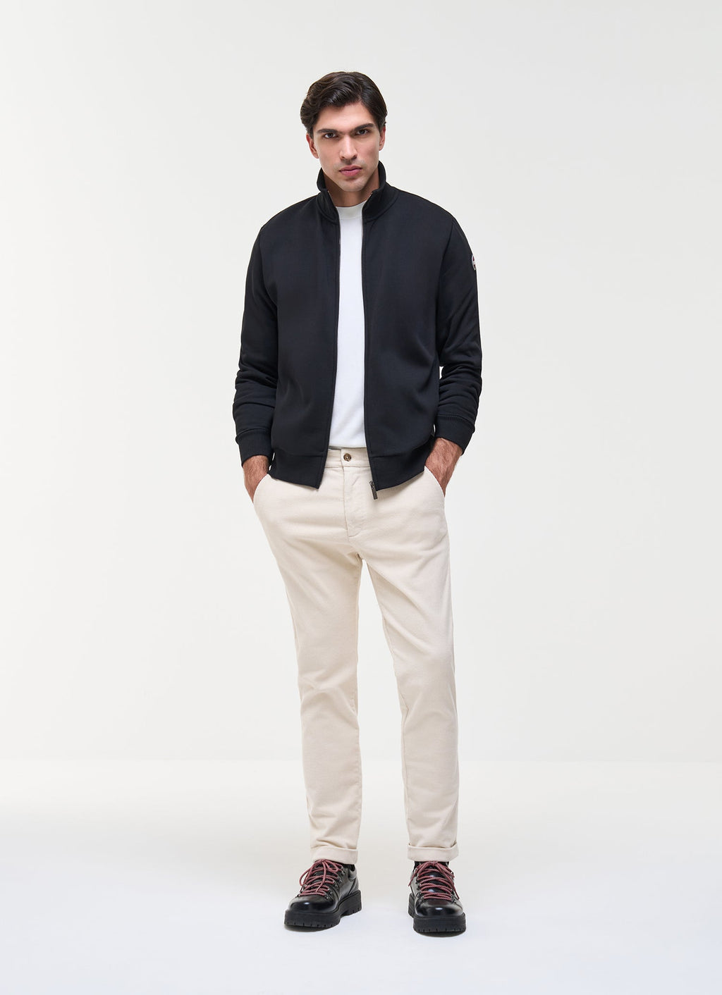 Colmar Felpa uomo full zip in cotone 62000003R 1WX 99 - immagine 2