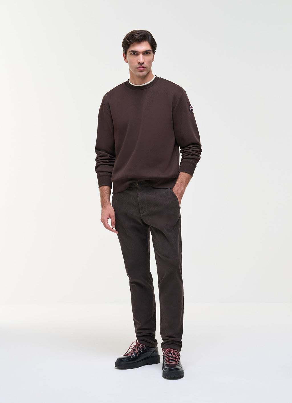 Colmar Felpa uomo girocollo in cotone 62000004 1WX 790 - immagine 2