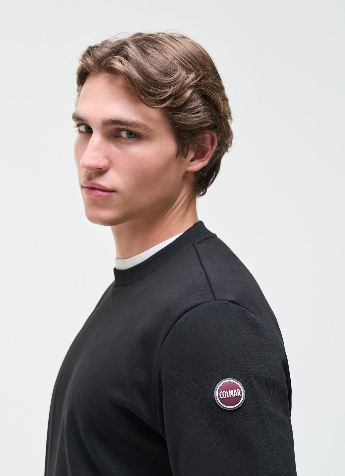 Colmar Felpa uomo girocollo in cotone 62000004 1WX 99 - immagine 4