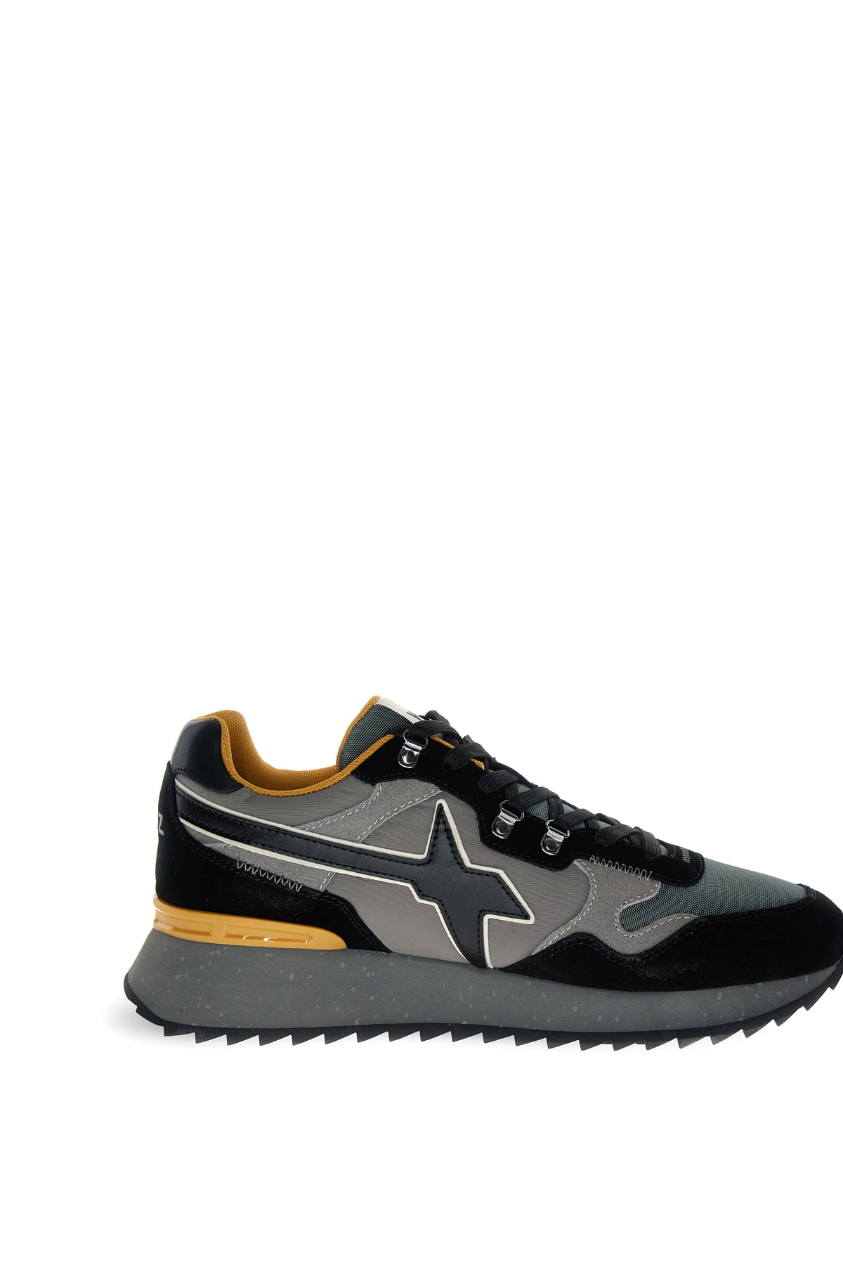 W6YZ Scarpa Uomo Yak-M Black - Antracite - Dark Grey - immagine 3
