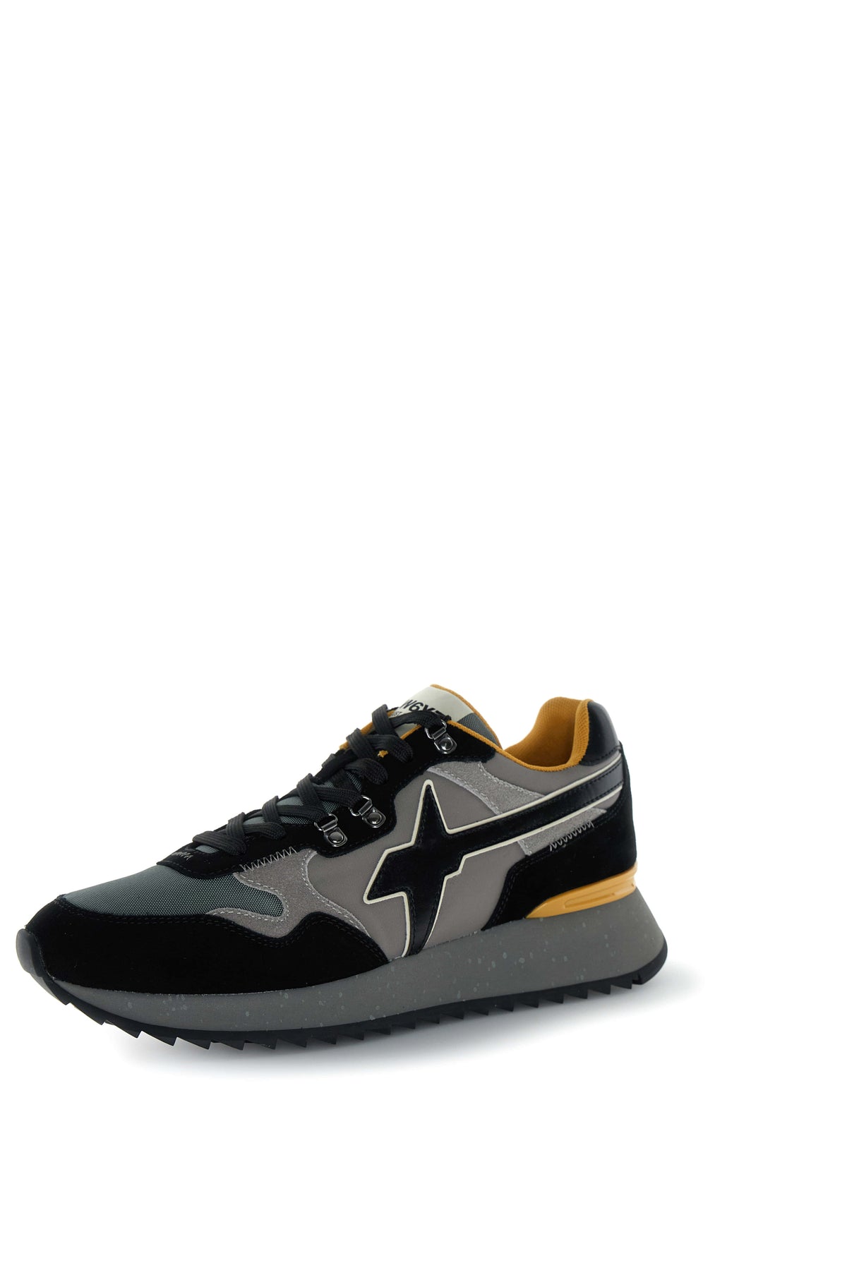 W6YZ Scarpa Uomo Yak-M Black - Antracite - Dark Grey - immagine 5