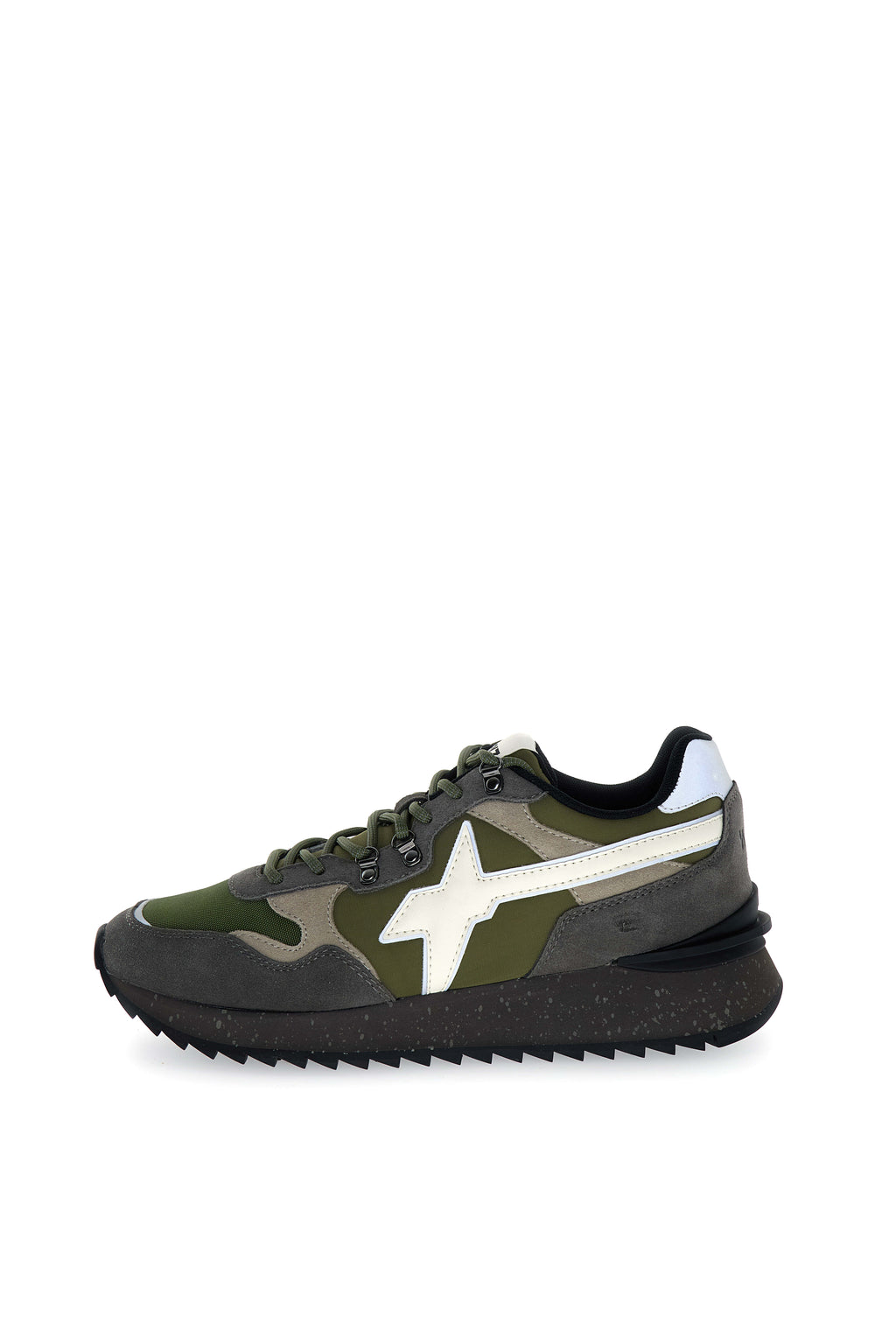 W6YZ Scarpa Uomo Yak-M Antracite - Militare - Bone - immagine 1