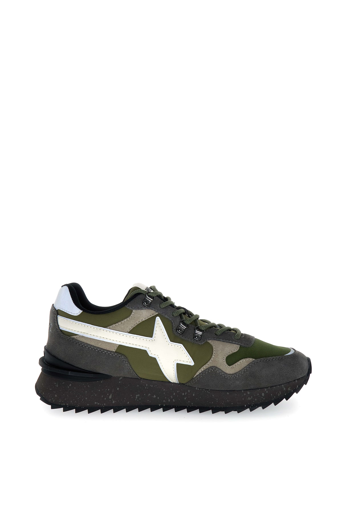 W6YZ Scarpa Uomo Yak-M Antracite - Militare - Bone - immagine 2