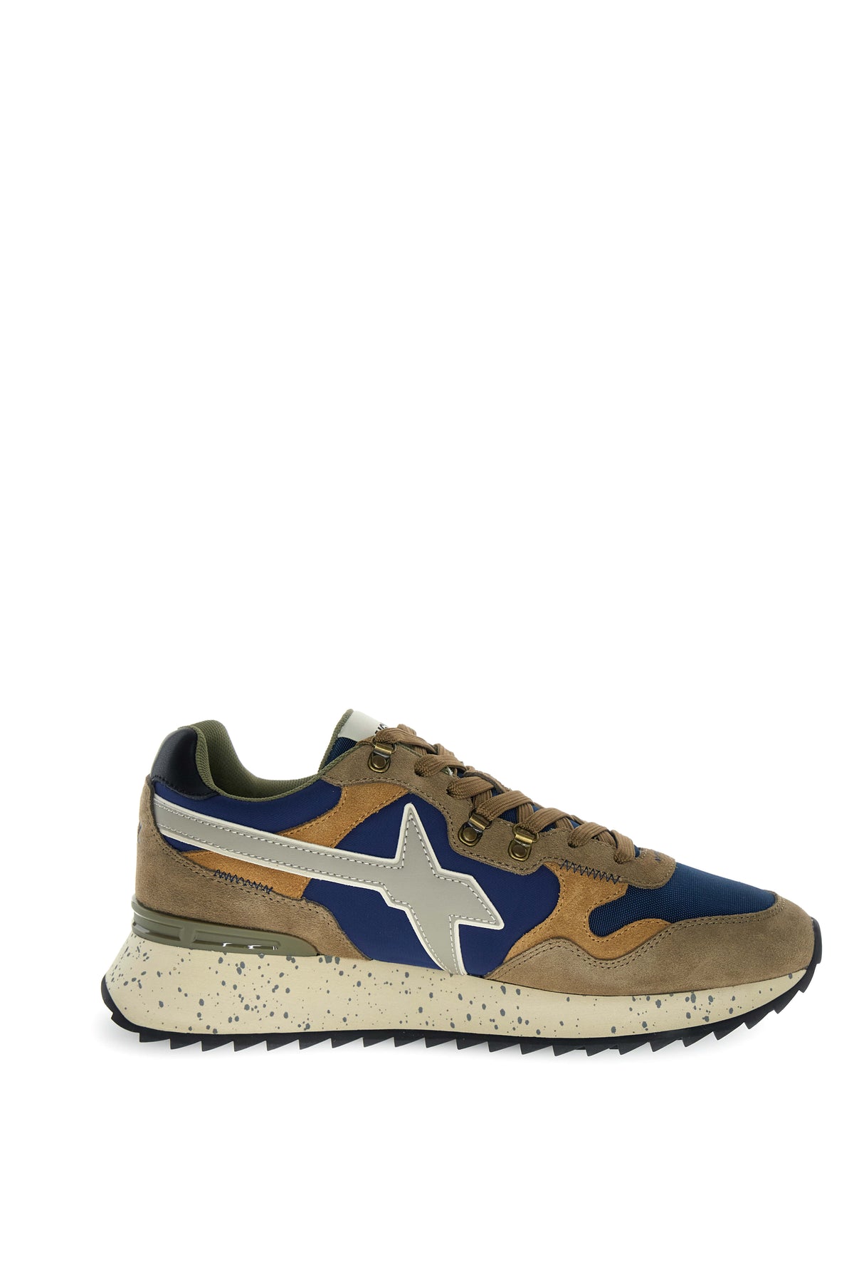 W6YZ Scarpa Uomo Yak-M Light Brown - Navy - Brown - Taupe - immagine 3