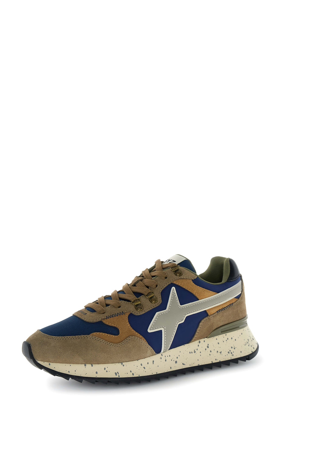 W6YZ Scarpa Uomo Yak-M Light Brown - Navy - Brown - Taupe - immagine 5