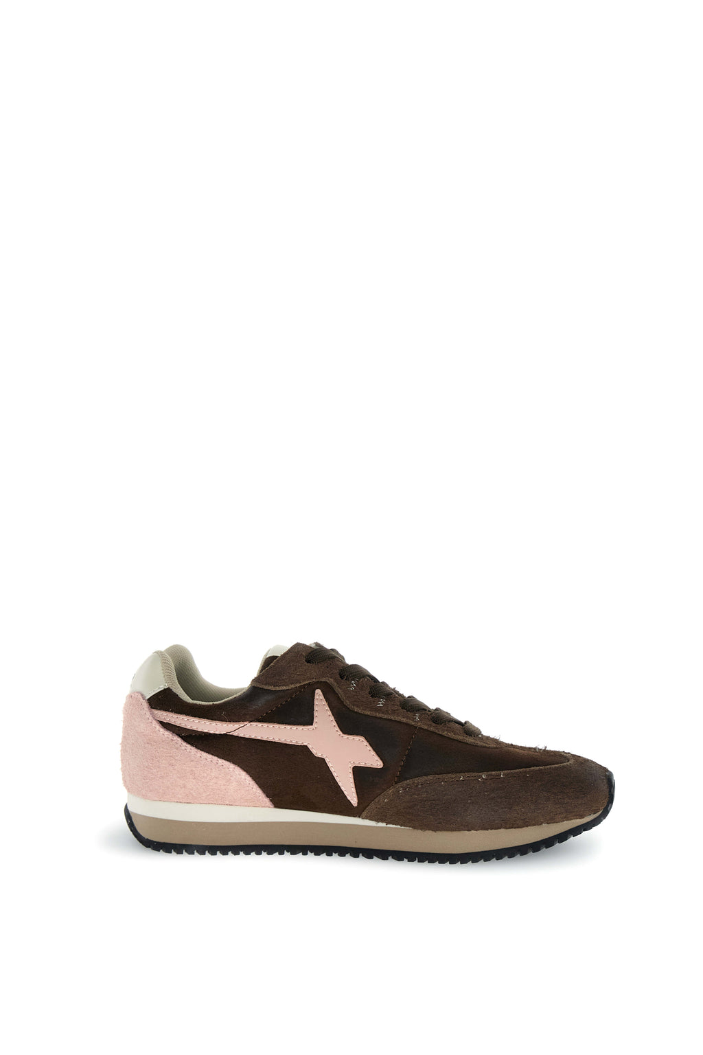W6YZ Scarpa Donna Samoa-W Uni Dark Brown - Pink - immagine 2