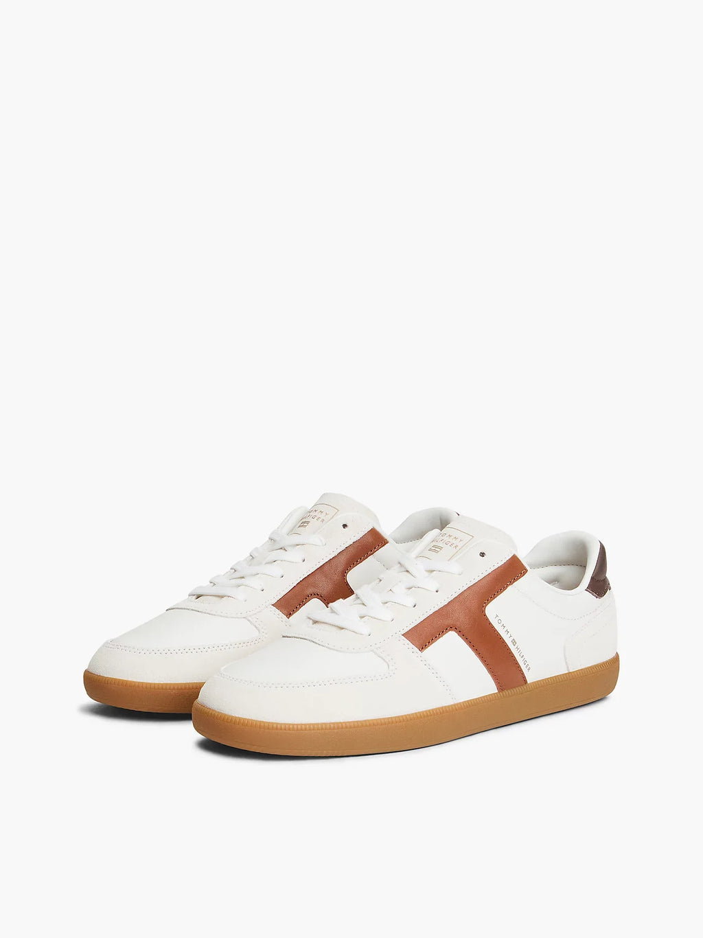 Tommy Hilfiger scarpe uomo Sneakers TH Tribeca in pelle con mix di texture FM0FM06068YBL