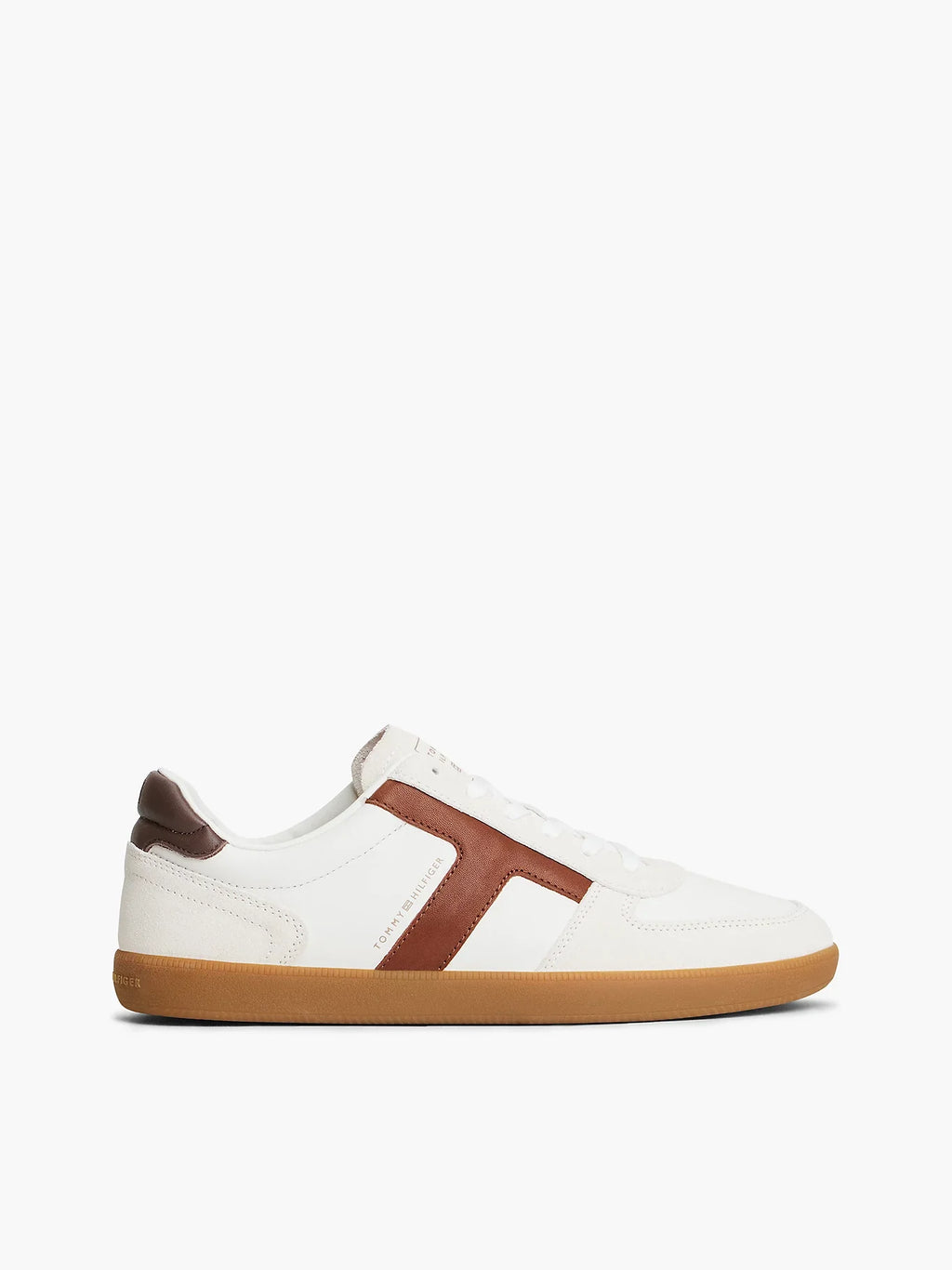 Tommy Hilfiger scarpe uomo Sneakers TH Tribeca in pelle con mix di texture FM0FM06068YBL