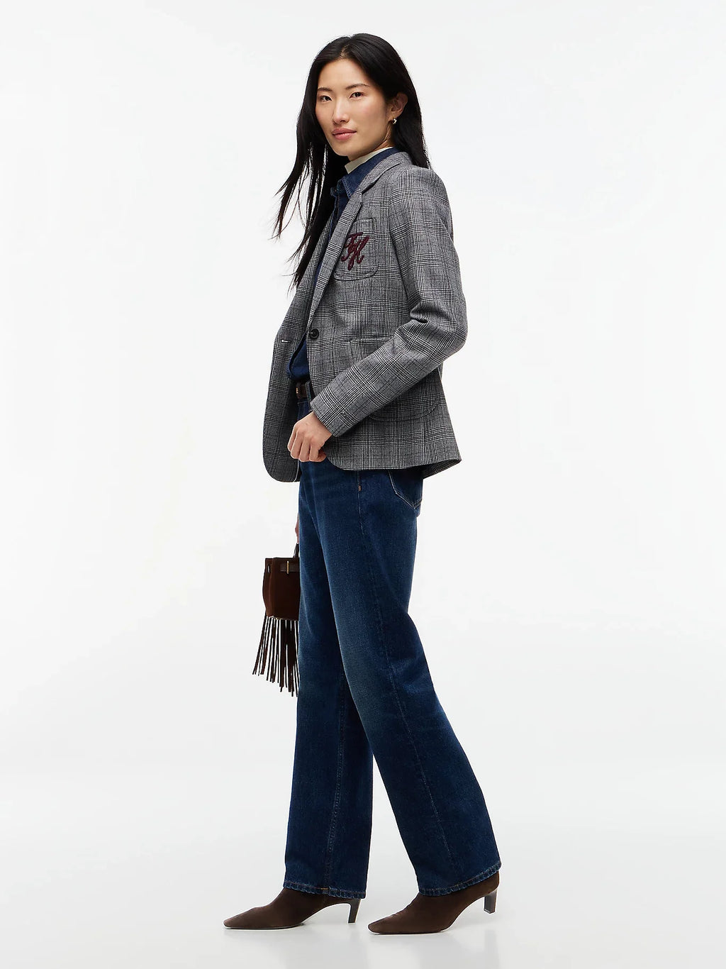 Tommy Hilfiger scarpe donna Stivaletti in pelle scamosciata con tacco kitten
FW0FW09670GUG
