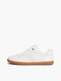 Tommy Hilfiger scarpe donna Sneakers TH Tribeca in pelle con monogrammi TH in rilievo FW0FW09691YBL - immagine 1