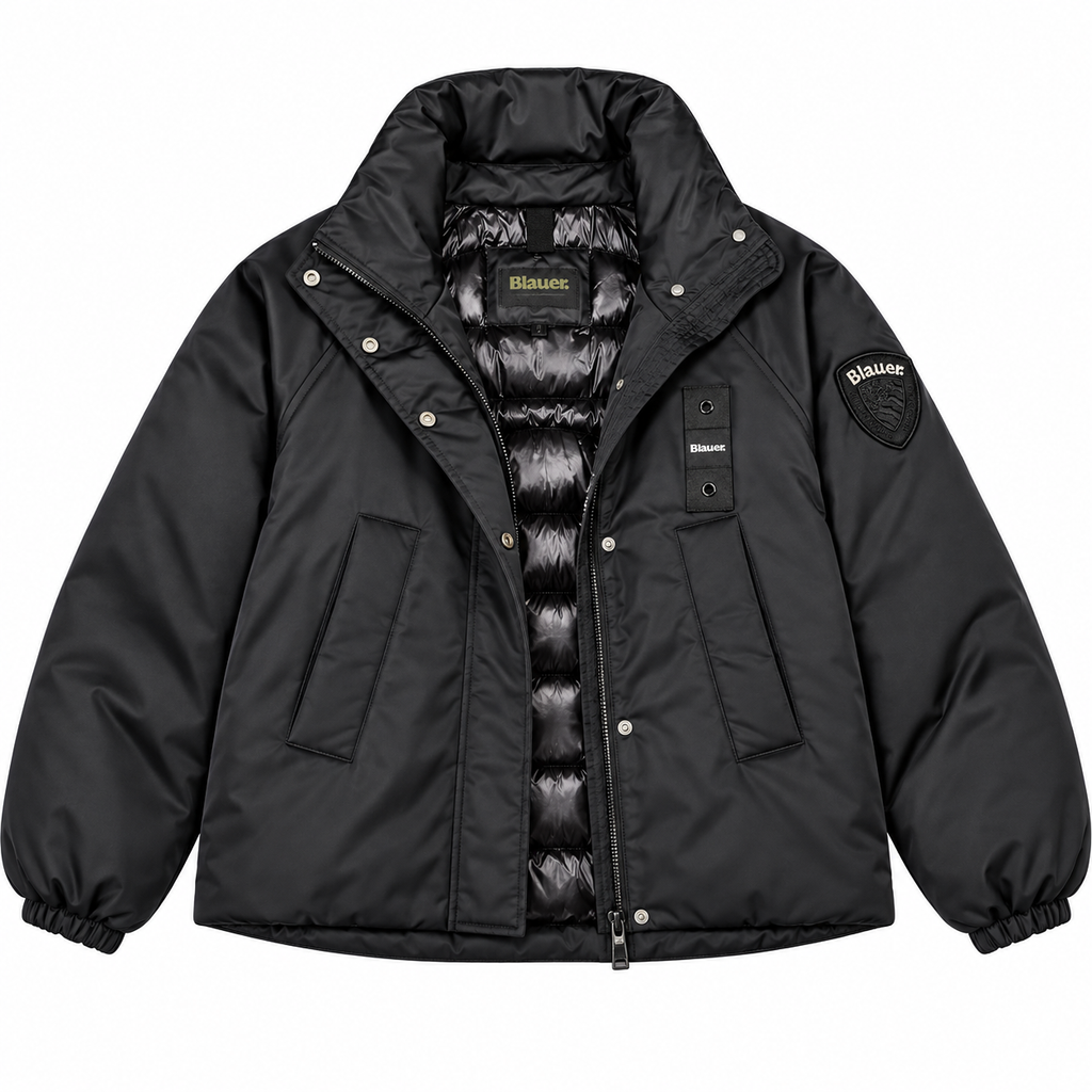 Blauer Giubbino donna imbottito ovatta mod. Jessey 26WBLDC02231-07720-999 - immagine 2