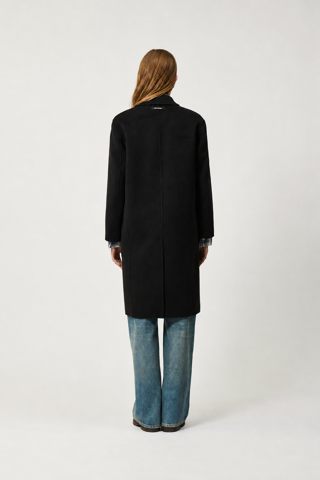 Roy Roger's Cappotto donna doppiopetto in lana RND90188CS85XXXX C0048 - immagine 3