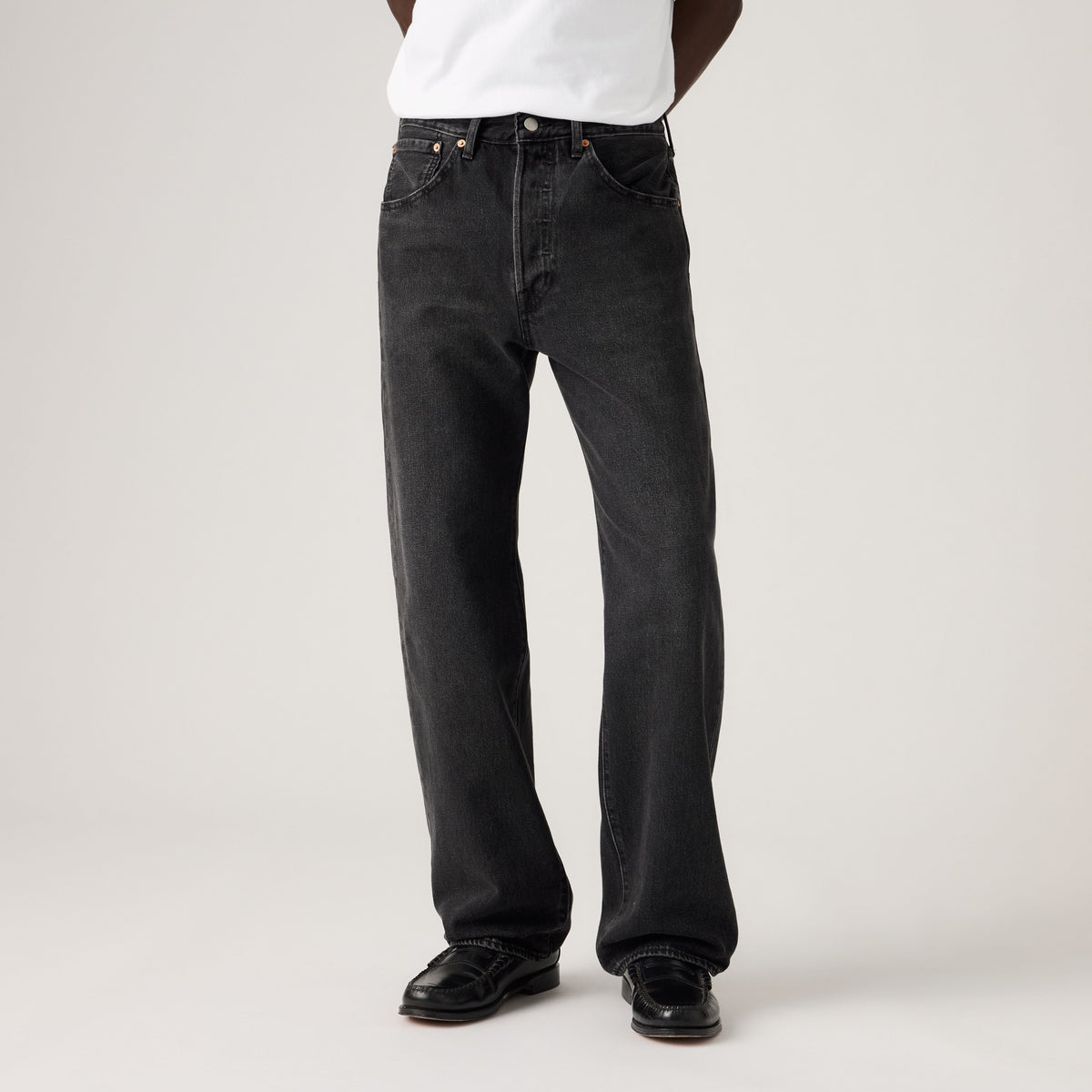 LEVI'S Jeans uomo Levi’s jeans uomo 501® Loose - Big Wheels Nero - 0057U0005 - immagine 4