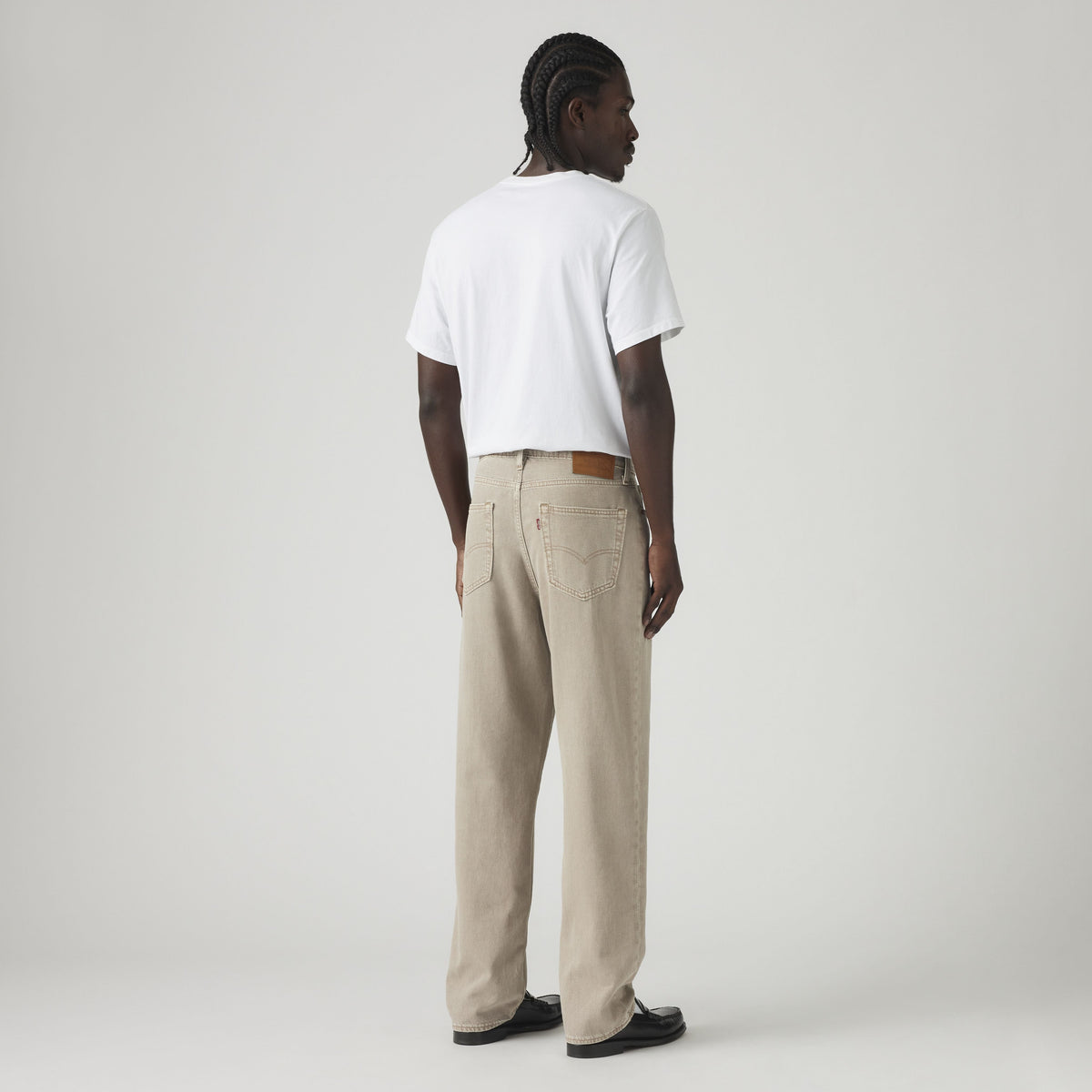 LEVI'S Jeans uomo Levi’s jeans uomo 568™ Dritti Larghi Linen+ Denim - Beige - 290370084 - immagine 4
