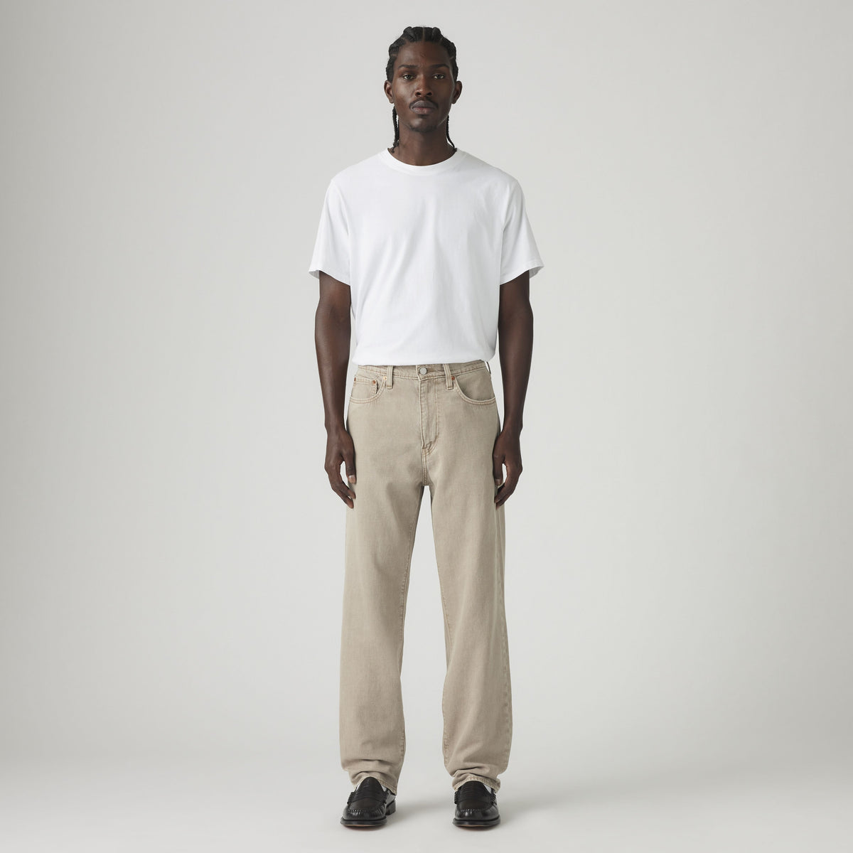 LEVI'S Jeans uomo Levi’s jeans uomo 568™ Dritti Larghi Linen+ Denim - Beige - 290370084 - immagine 5