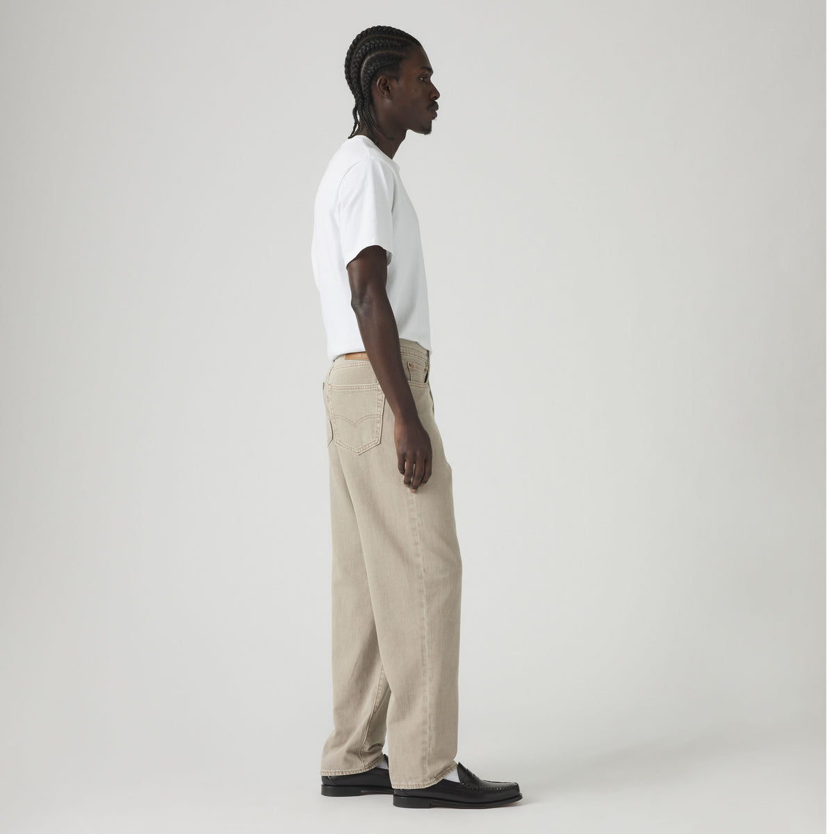 LEVI'S Jeans uomo Levi’s jeans uomo 568™ Dritti Larghi Linen+ Denim - Beige - 290370084 - immagine 2