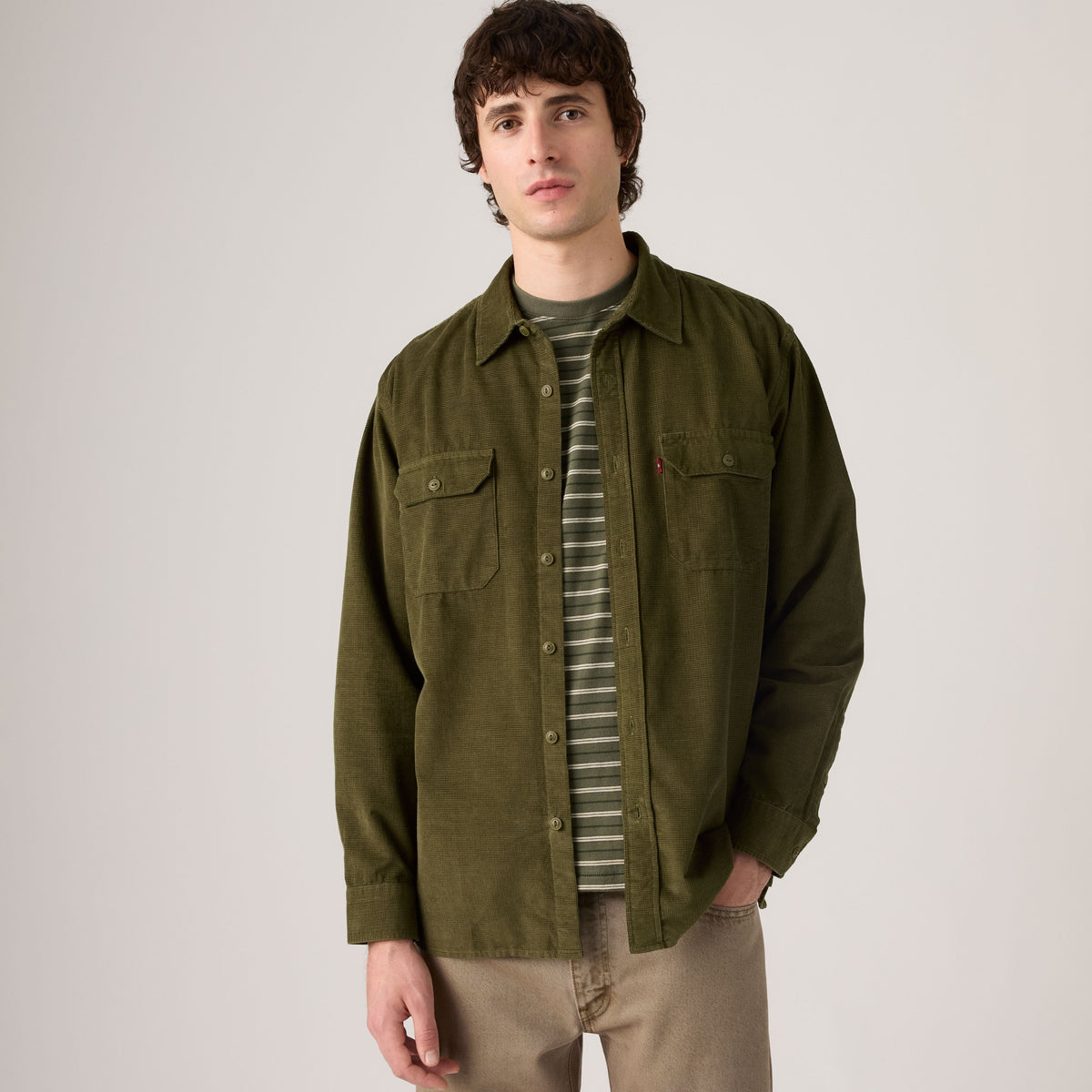 Levi’s Giacca - camicia uomo Jackson Worker in velluto a coste 195730300 - immagine 2
