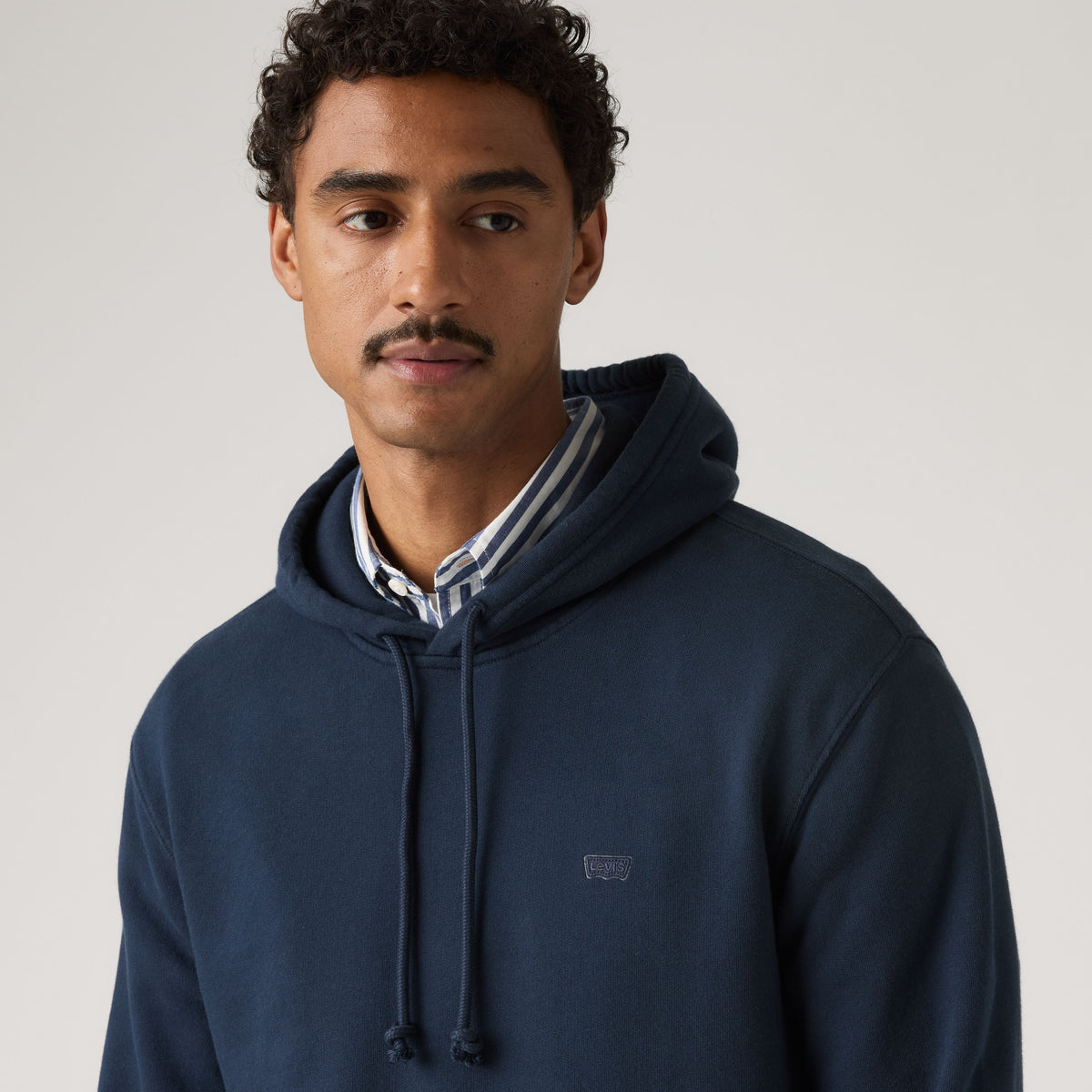 Levi’s felpa uomo New Original Housemark Hoodie 345810062 - immagine 3