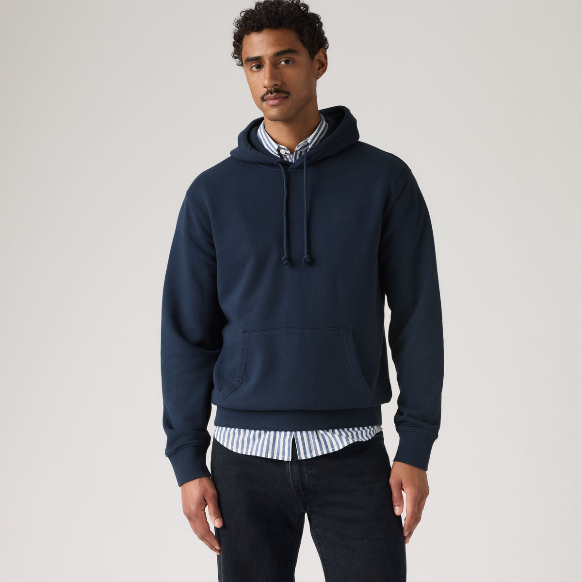 Levi’s felpa uomo New Original Housemark Hoodie 345810062 - immagine 2