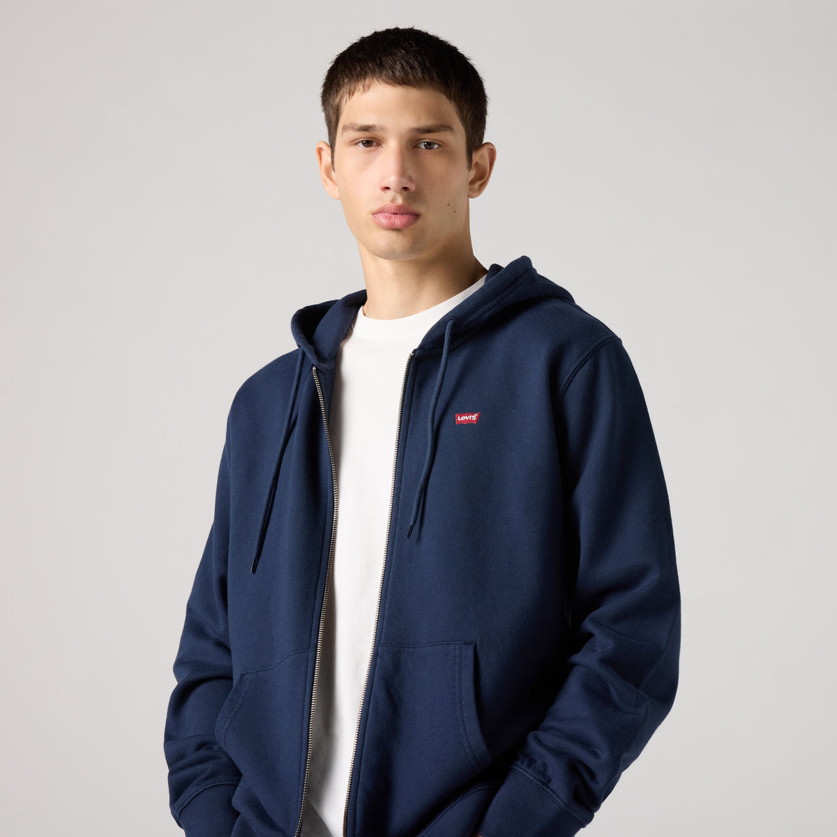 Levi’s felpa uomo con cappuccio e cerniera Original 345840011 - immagine 1