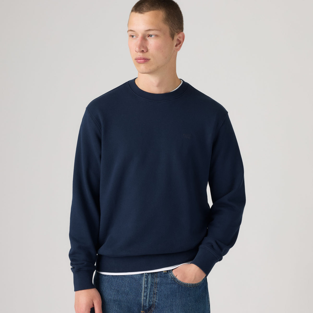 Levi’s felpa uomo girocollo Original Housemark 359090081 - immagine 4