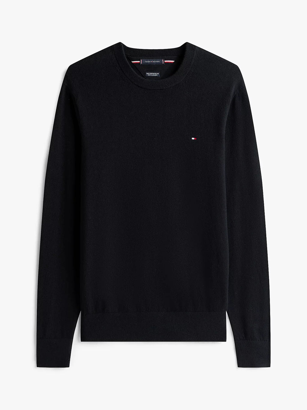 Tommy Hilfiger Maglia uomo Pullover con cashmere e logo MW0MW28046BDS - immagine 5