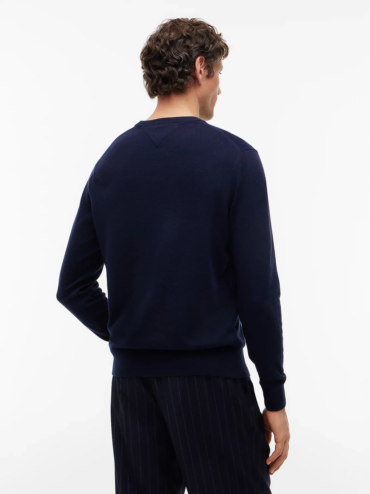 Tommy Hilfiger Maglia uomo Pullover con cashmere e logo MW0MW28046DW5