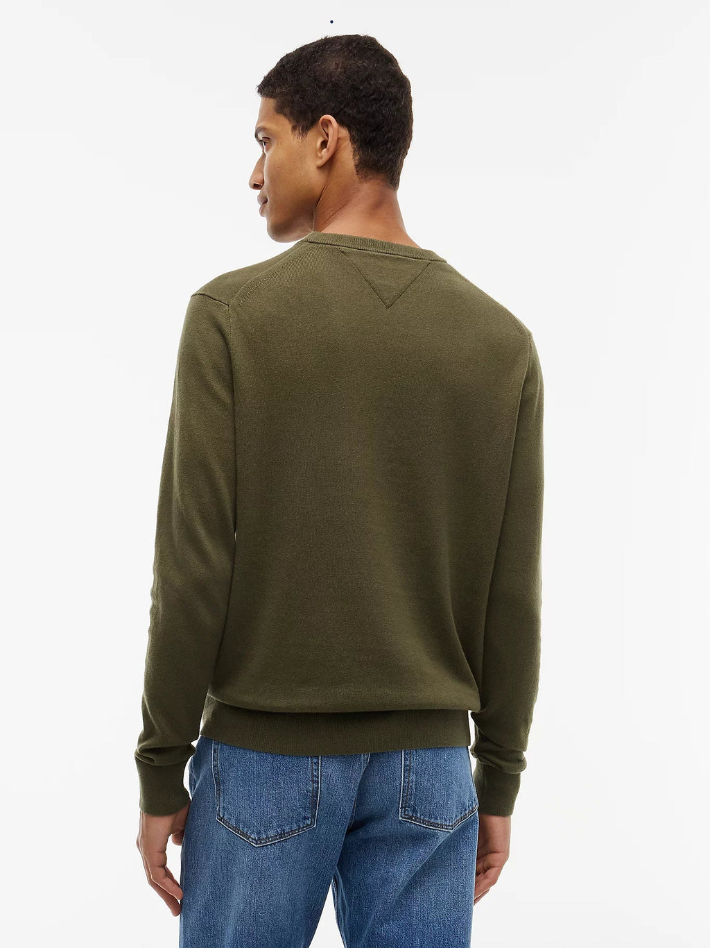Tommy Hilfiger Maglia uomo Pullover con cashmere e logo MW0MW28046MT1