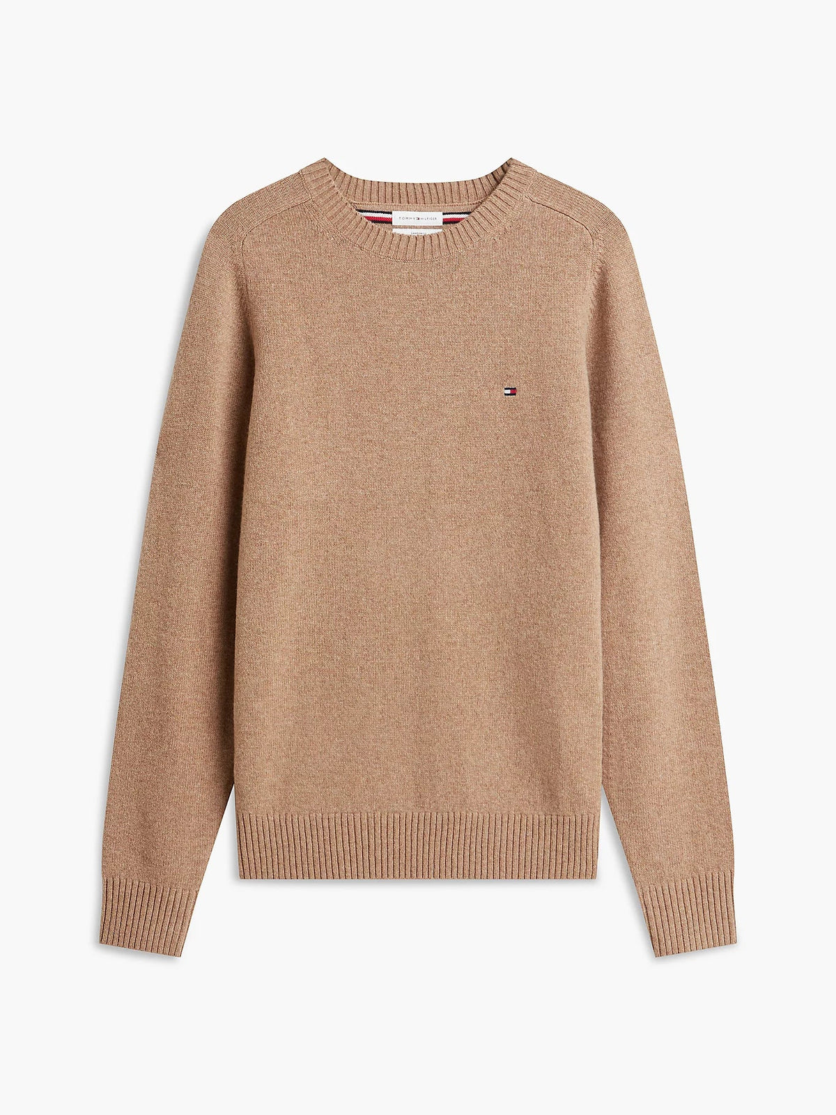 Tommy Hilfiger maglia uomo Pullover in pura lana d'agnello con logo MW0MW36535RFG