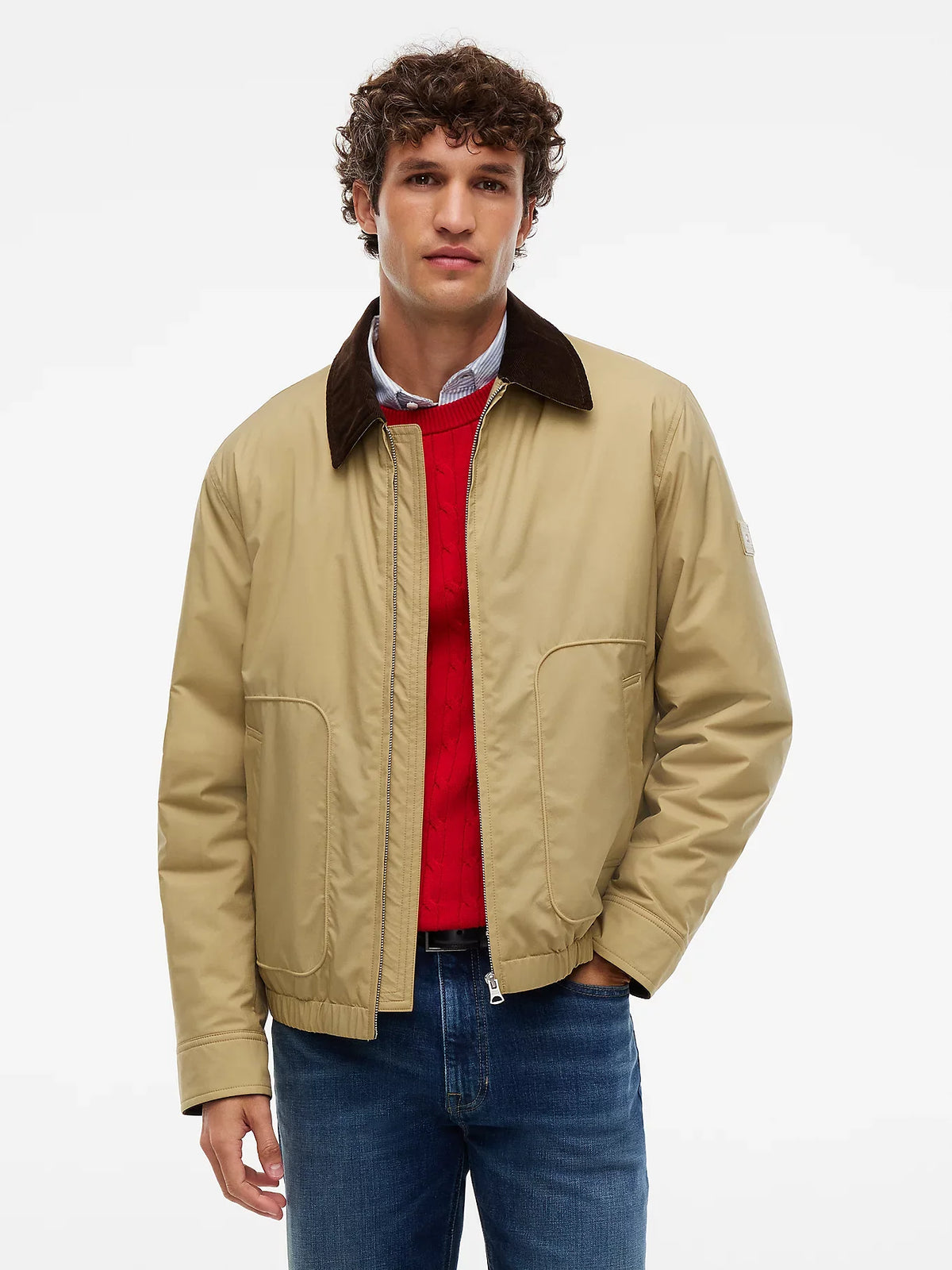 Tommy Hilfiger Giubbino uomo Giacca stile college in ripstop imbottita MW0MW44783RBZ - immagine 1