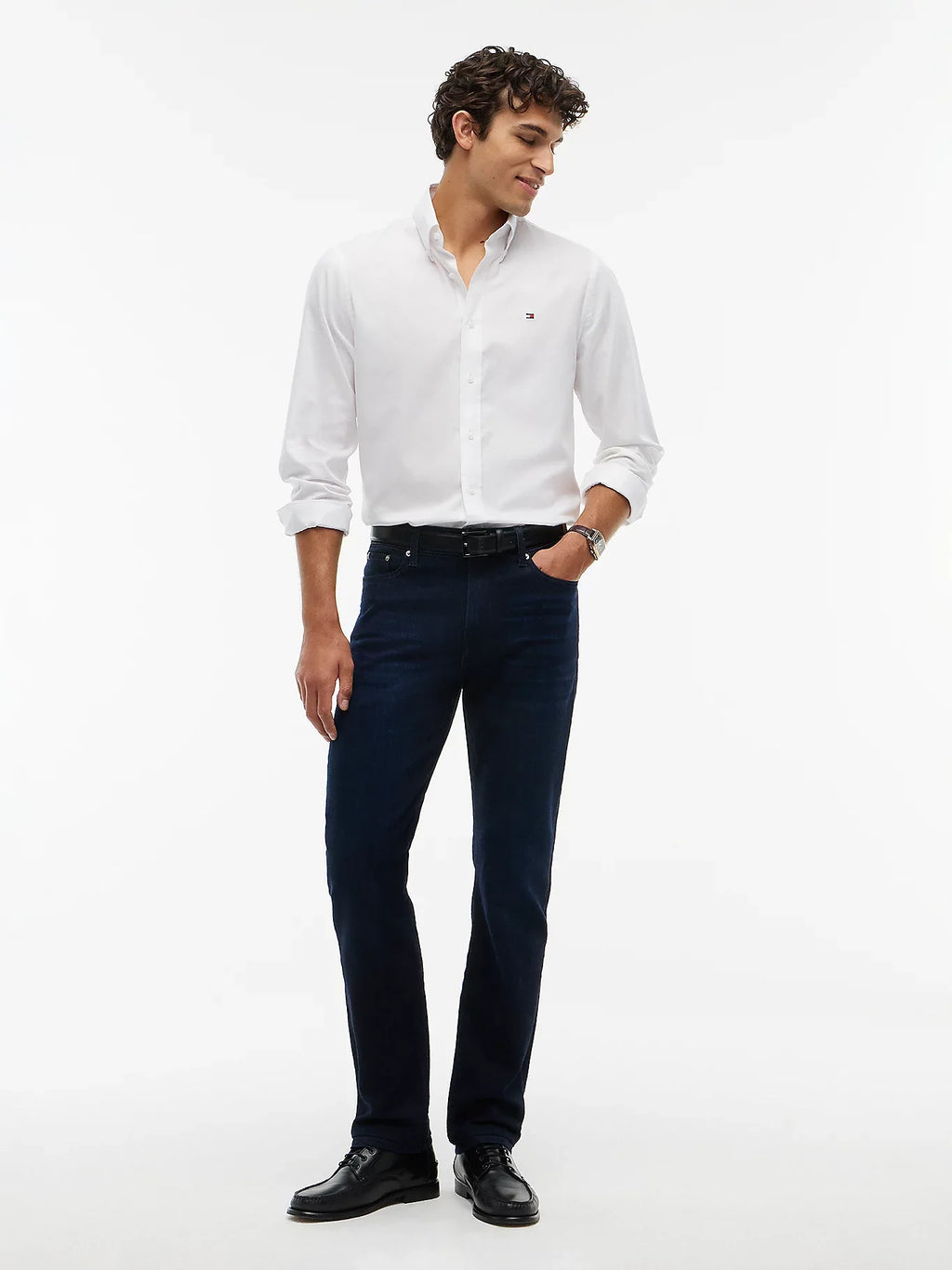 Tommy Hilfiger jeans uomo Denton slim fit straight MW0MW449241BM - immagine 1
