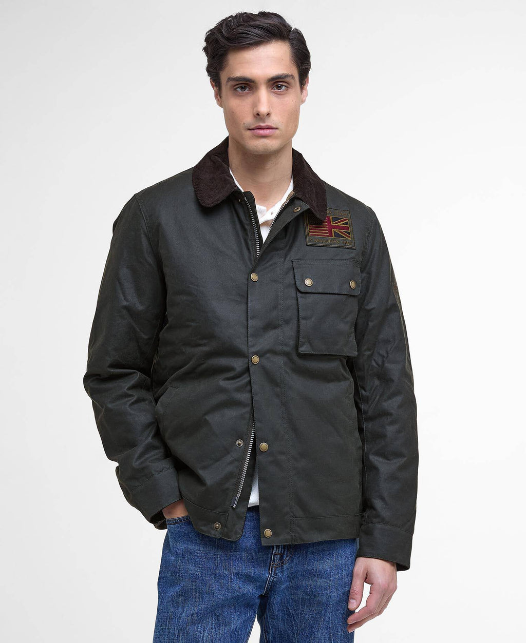 Barbour International capospalla uomo MWX1853-SG91 - immagine 1