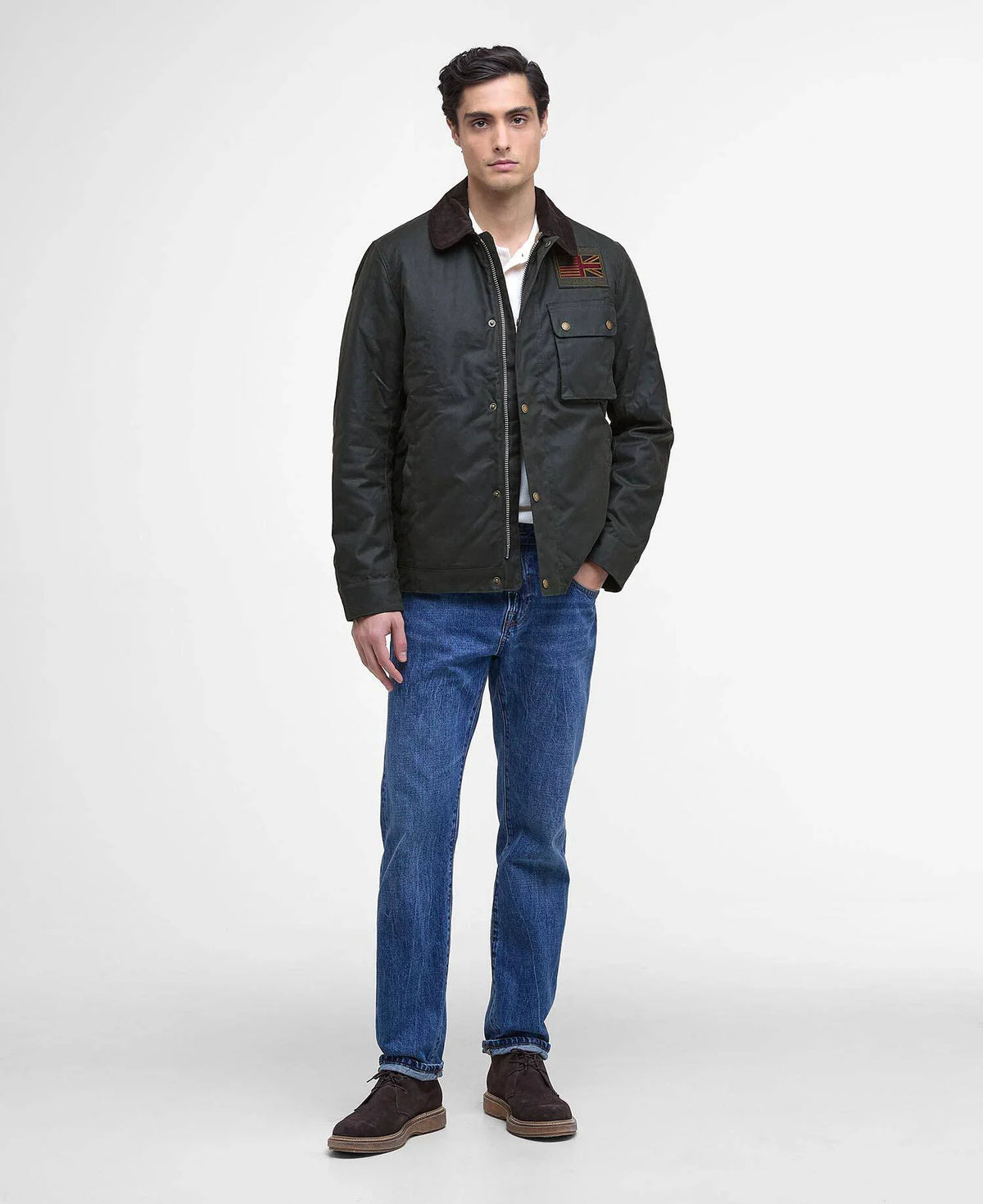 Barbour International capospalla uomo MWX1853-SG91 - immagine 3