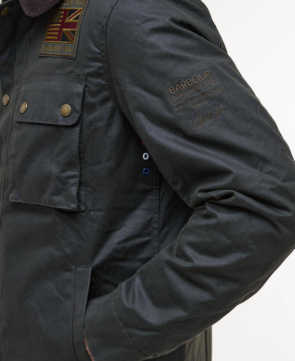 Barbour International capospalla uomo MWX1853-SG91 - immagine 6