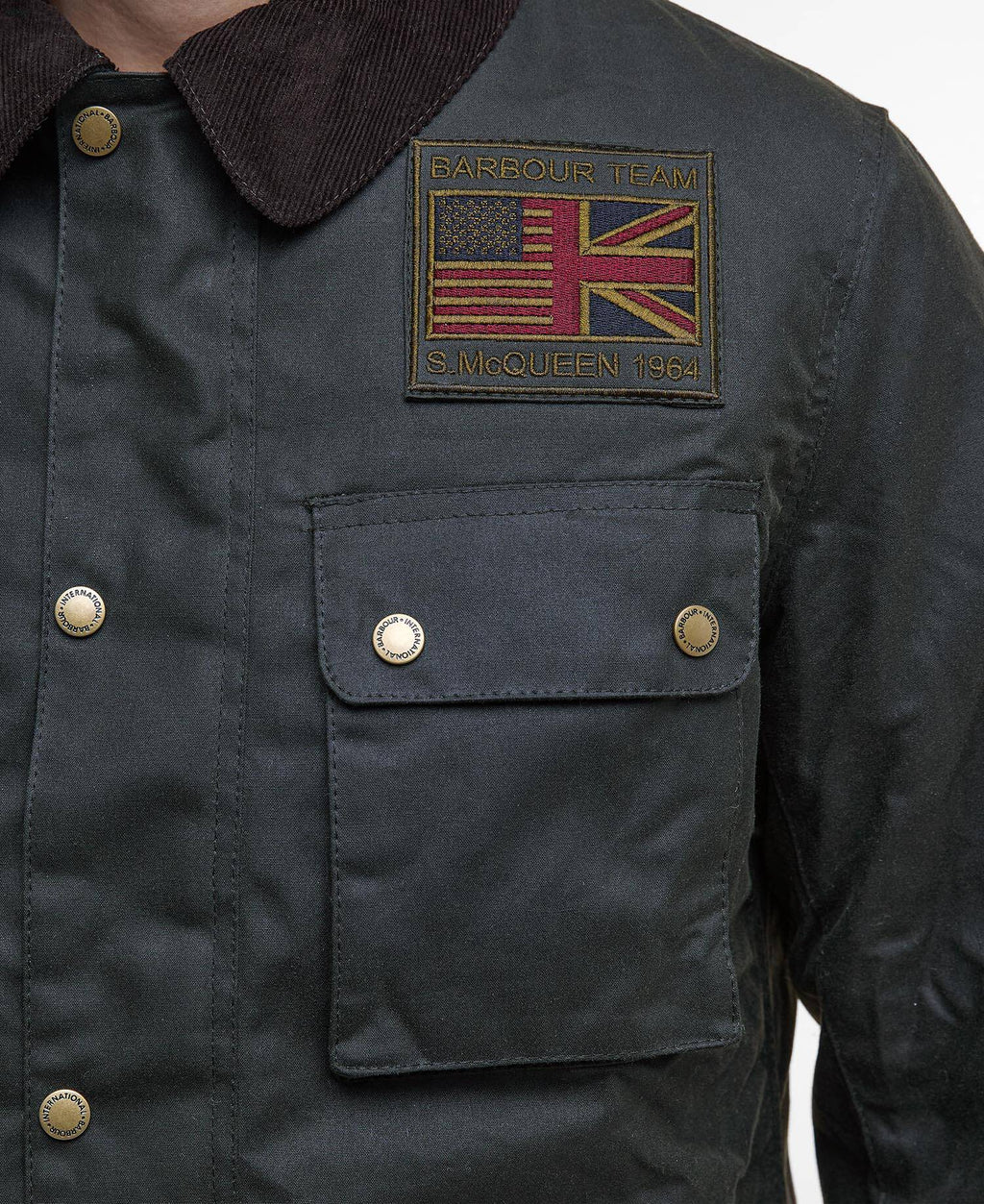 Barbour International capospalla uomo MWX1853-SG91 - immagine 7